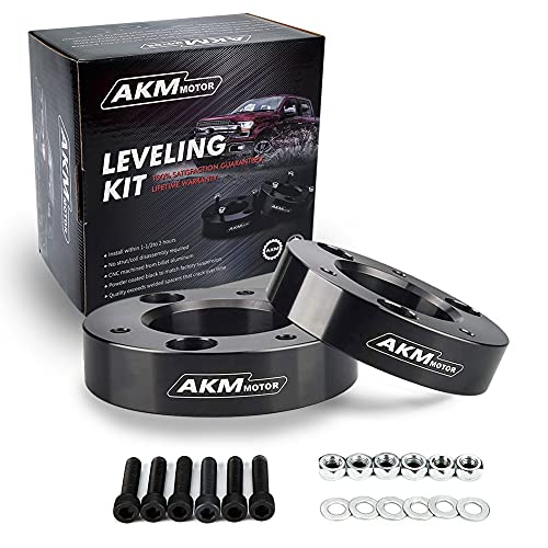 AKM F150 Leveling Kit Front 2" fit F150 04-22 2WD 4WD Front Strut Spacer Suspension Lift Kits Lift Spacers（Updated version）