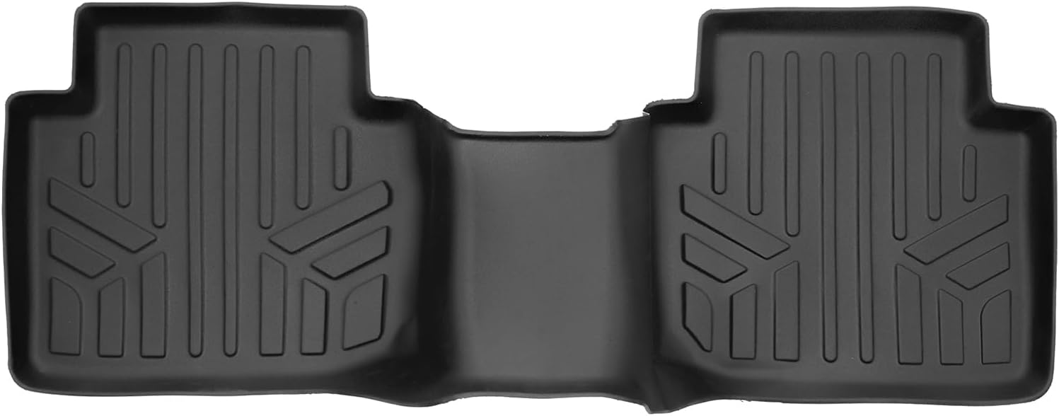 SMARTLINER All Weather Protection Custom Fit 2nd Row Floor Mat Liner Set Compatible with 2020-2024 Toyota Camry