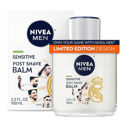 NIVEA MEN Sensitive Post Shave Balm, After Shave Balm for Men, 3.3 FL OZ