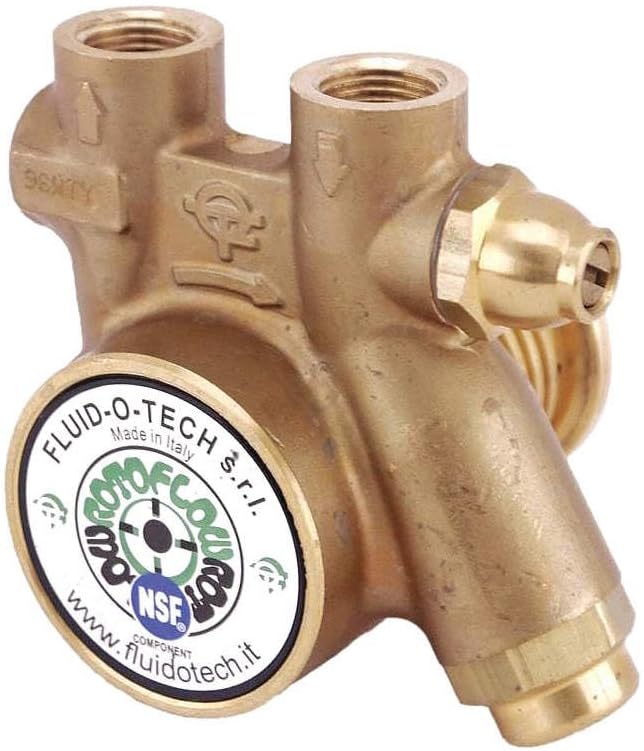 Replacement for FLUID-O-TECH PB0301ANCNN0000 Rotary Vane Pump,240 psi,1.6 gpm 34TK97 Repair Parts