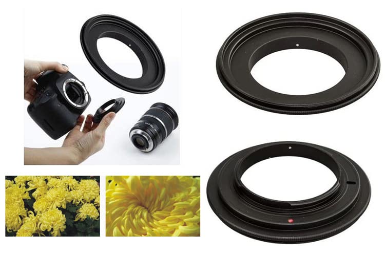 Bague inverse Nikon 58mm AI pour faire de la macro sans objectif cher