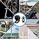 Motorrad Alarmanlage, Anti-Diebstahl Fahrrad Alarm 110dB Laute Vibration Sensing Wireless Anti-Diebstahl Fahrzeug Sicherheits Alarm System mit Fernbedienung für Fahrrad, Motorrad, Roller, Auto (01)
