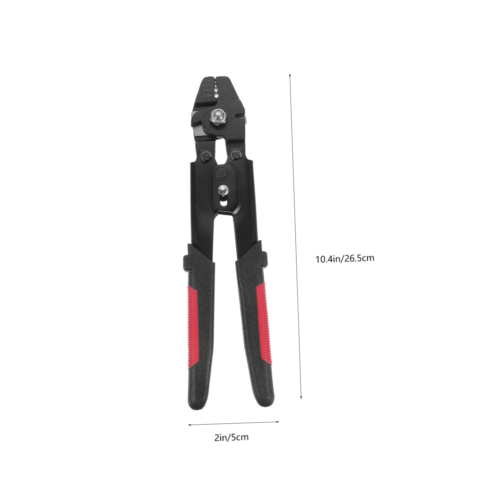 Cabilock Pince à Sertir Câble Inox Portable Avec Sécurité Poignée Antidérapante Et Outil De Compression Pour Câble Acier Et Gaine Kit De Sertissage Multifonction Pour Bricoleurs Et Pêcheurs