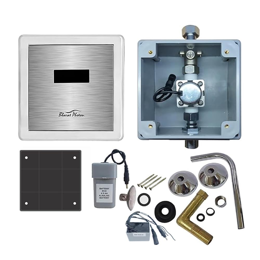 Automatic Urinal Sensor Flusher for Washroom | Indian Manufactured IR Flusher, *2 Years Warranty | 9887290763 | Successful in Malls, Banquests, Hotels, Offices Toilet | Bathroom Sensors for WC Urinal