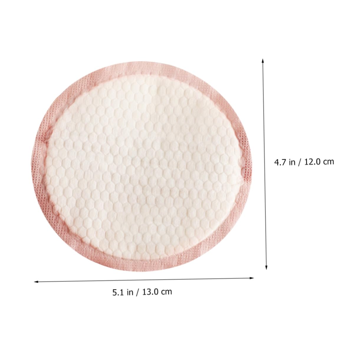 KOMBIUDA Leak-Proof Reusable Breast Pads Nursing 24ct Disposable Breast Pads Adhesive Leakproof for Breastfeeding