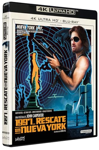 Escape from New York 4K UHD y Blu-ray de John Carpenter en edición cinematográfica 2