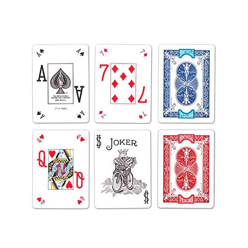 Bicycle Pro Poker Peek Baraja de Cartas Roja miniatura 2
