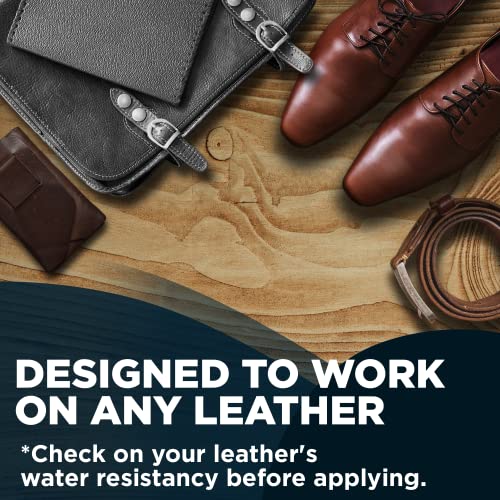 Image of FORTIVO Leather Mink Oil, Color Restorer, Scratch Remover, Couch Paint and Leather Repair Kit for Couches