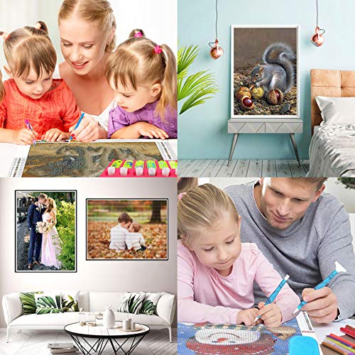 Zeyevan 5D Diamond Painting Kit Giraffe, Diamant Schilderij Kits Dier Kristal Strass Borduurwerk Cross Stitch… - Image 8