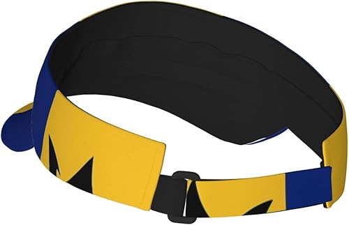 Miniatura 3 de Lindo sombrero de bandera divertido para mujeres y hombres, ajustable, visera deportiva, sombrero de verano a la moda, sombrero de bandera de playa