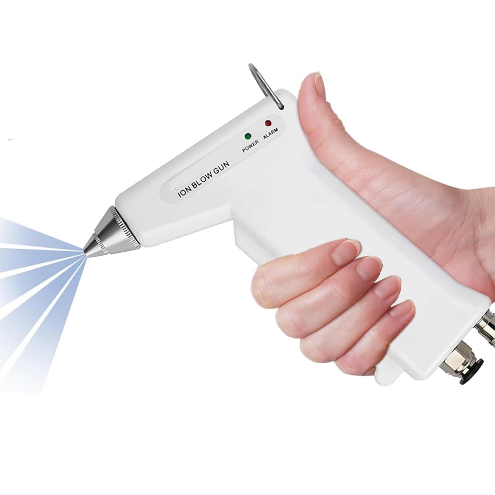 XNZJHPP Handheld Ionizing Air Gun - Anti-Static Tool for Industrial Use with Built-in Needle, 0.3-0.7MPa Airflow Pressure for Effective Static Eliminations & Electronics Maintenance