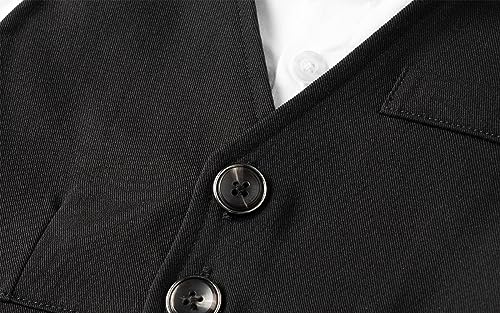 Image of Mud Kingdom Boys Suits for Weddings White Shirts, Vests and Pants Clothes Sets