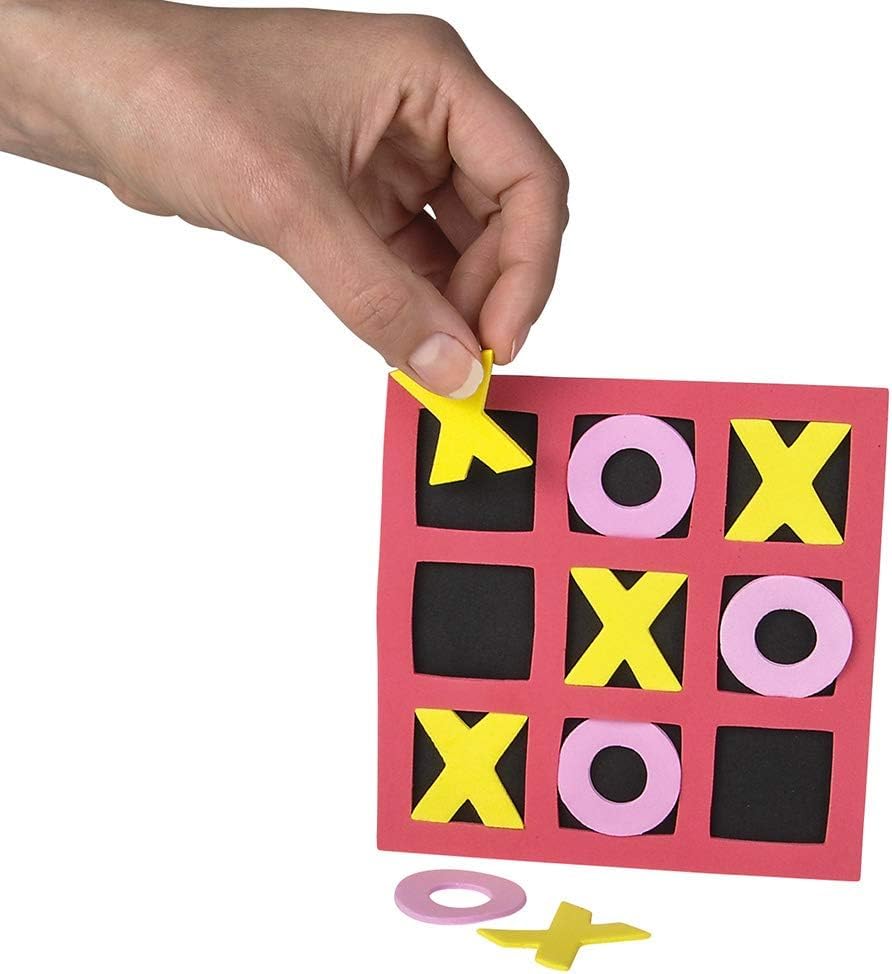 Tic Tac Toe Pack de 120 Juegos Mini de Espuma 5x5" miniatura 6
