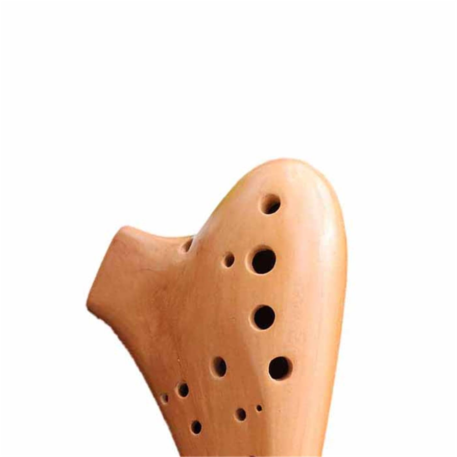 Professionnelle ocarina Ocarina Double Accordé En CA À Plusieurs Tubes Alto En Do Fait À La Main En Poterie Rouge