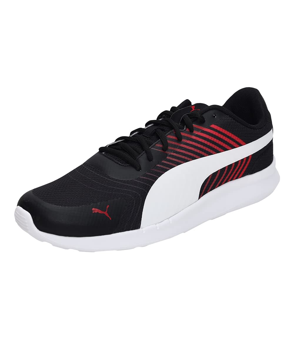Puma unisex-adult CAVE Puma Black-High Risk Red-Puma White Walking Shoe- 10 UK (38510703 ) (B09CH6BP8J) Amazon Price History, Amazon Price Tracker