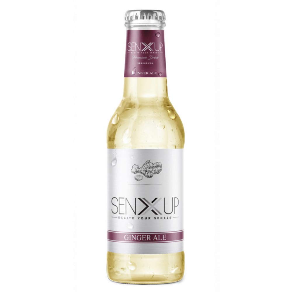 SENXUP Ginger Ale - Premium Mixer in Confezione da 24x200ml