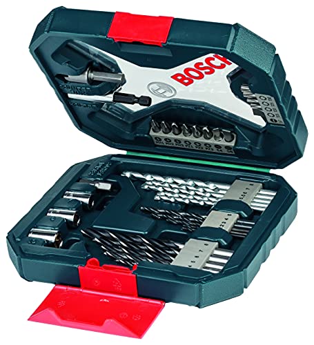 Image of Bosch Professional 34-piece Bosch Blue X-Line titanium set.