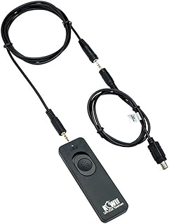 UR-232M Shutter Release Cable Remote Control for Nikon Z5 Z6 Z7 Df D90 D600 D750 D3100 D3200 D3300 D5000 D5300 D5500 D5600 D7000 D7200 D7500 Coolpix P1000 P7700 P7800 Nikon MC-DC2 Replacement