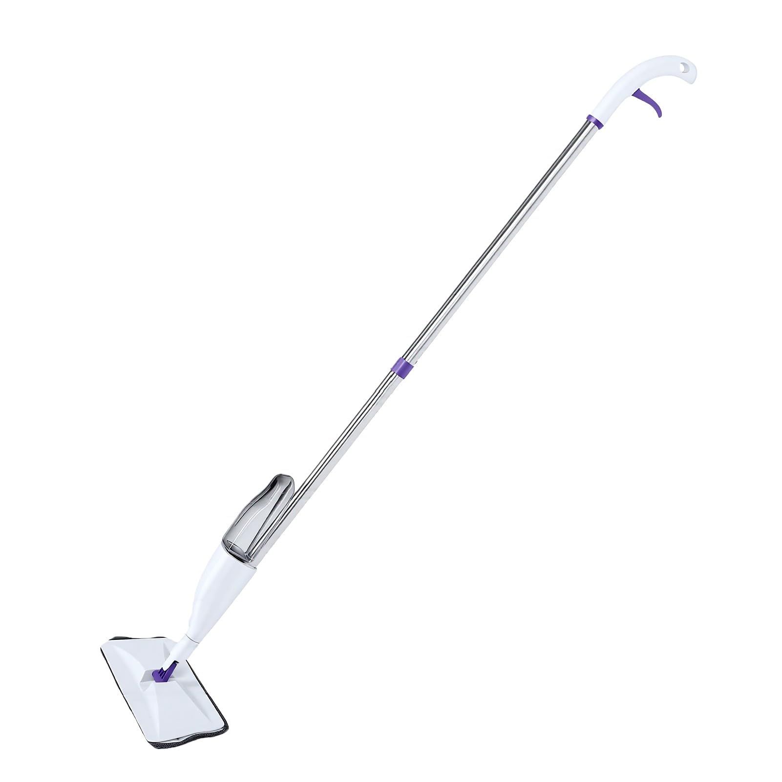 GOWENIC Piatto Spray Pannello Grande da 40 Cm con Serbatoio dell'Acqua Rimovibile, Chiusura a Gancio e Anello per Pavimenti Asciutti e Bagnati con Spruzzatore per Pavimenti in Marmo, Piastrelle in