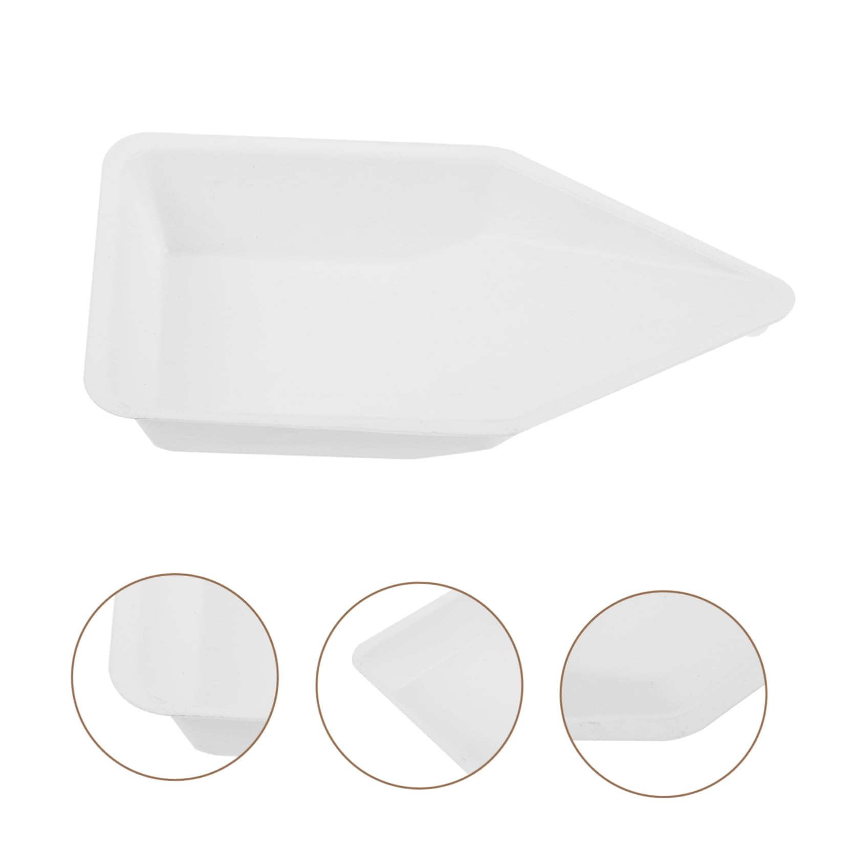 De Pesaje 100 Piezas De Pesaje Tamaño Servicio De Pesaje De Medición Botella De Pesaje Bio De Pesaje Antiestática Plato De Pesaje El Plastico