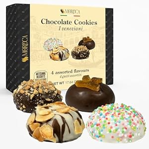 Biscotti Italian Cookies, 16 Gourmet Chocolate Cookies. Covered Cookies, Food Gift, Birthday Gifts for Women, Men, Mom & Dad. Prime Gourmet for all couples and Families. ORIGINAL Biscotti, Italian cookies, Chocolate Covered. MADE IN ITALY