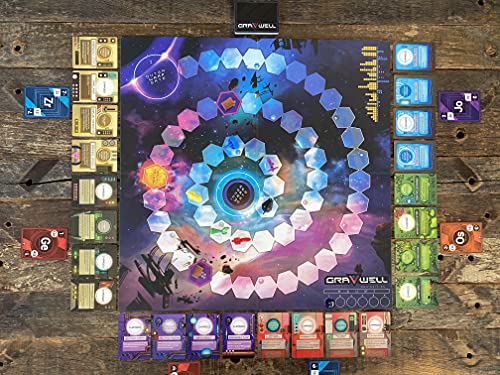 Gravwell 2nd Edition juego de mesa 2-6 jugadores 10+ miniatura 3