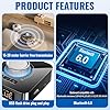 Bluetooth 6.0 Receiver for HiFi, Bluetooth TV Adapter with Volume Control with LED Display Double Connection Receiver 3.5mm Aux for PC/Mac/Tablet/Smartphone/AV Receiver AptX HD Dual Pairing #2