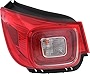Evan-Fischer Tail Light Assembly Compatible with 2013-2015 Chevrolet Malibu Outer LED LTZ Model - CAPA Driver Side
