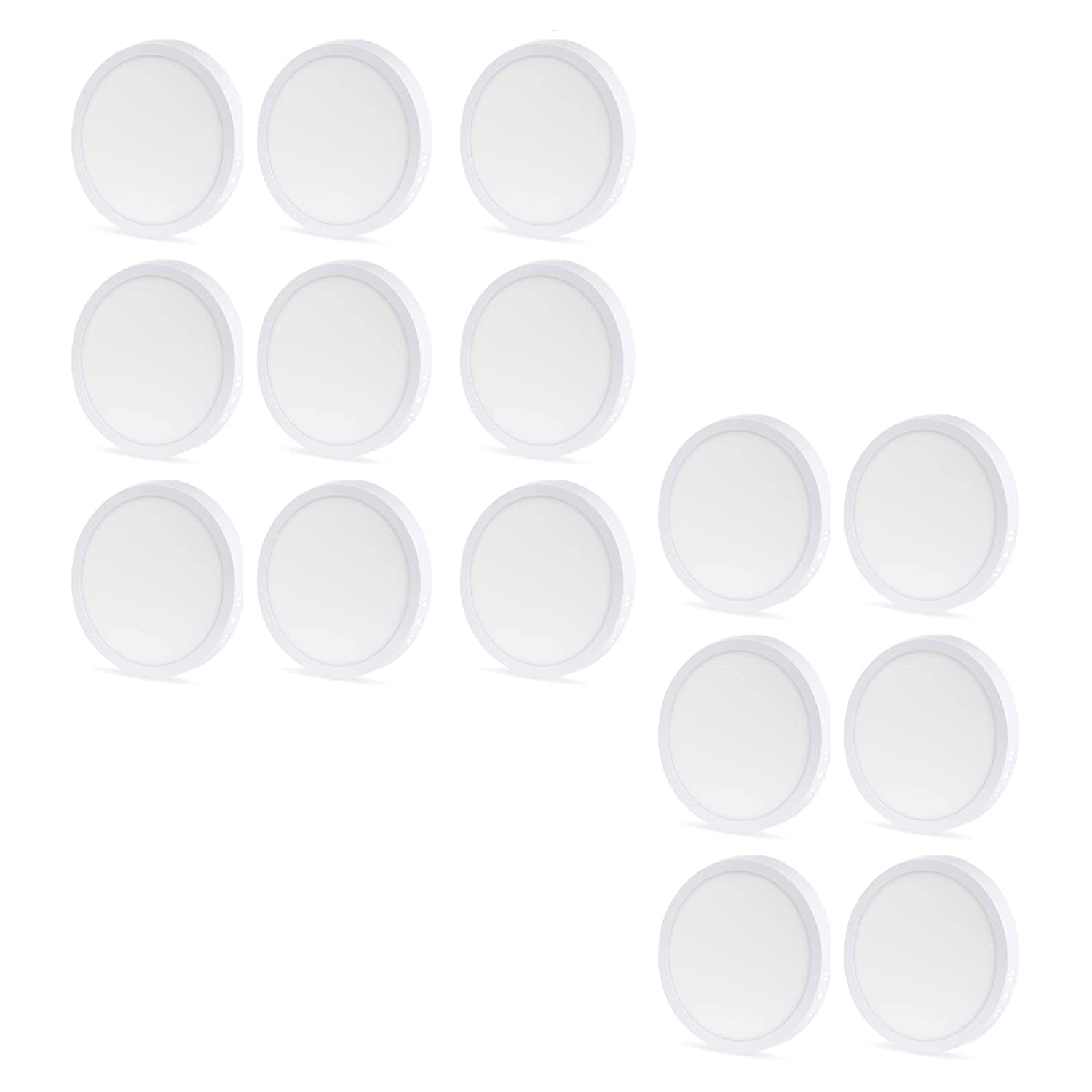 DMak 6 Watts Round Led Surface Panel Light with IP50 Dust Proof Cool White (Pack of 15) (B095KJH8VQ) Amazon Price History, Amazon Price Tracker