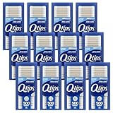 Q-tips Cotton Swabs for Hygiene and Beauty Care Original Cotton Swab Made with 100% Cotton 500 Count, Pack of 12