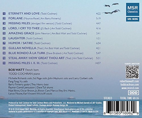 I Play French Horn - Music By J.s. Bach, Dave Brubeck, Todd Cochran, Maurice Ravel And Traditional [Solo Album Debut] #TOP1