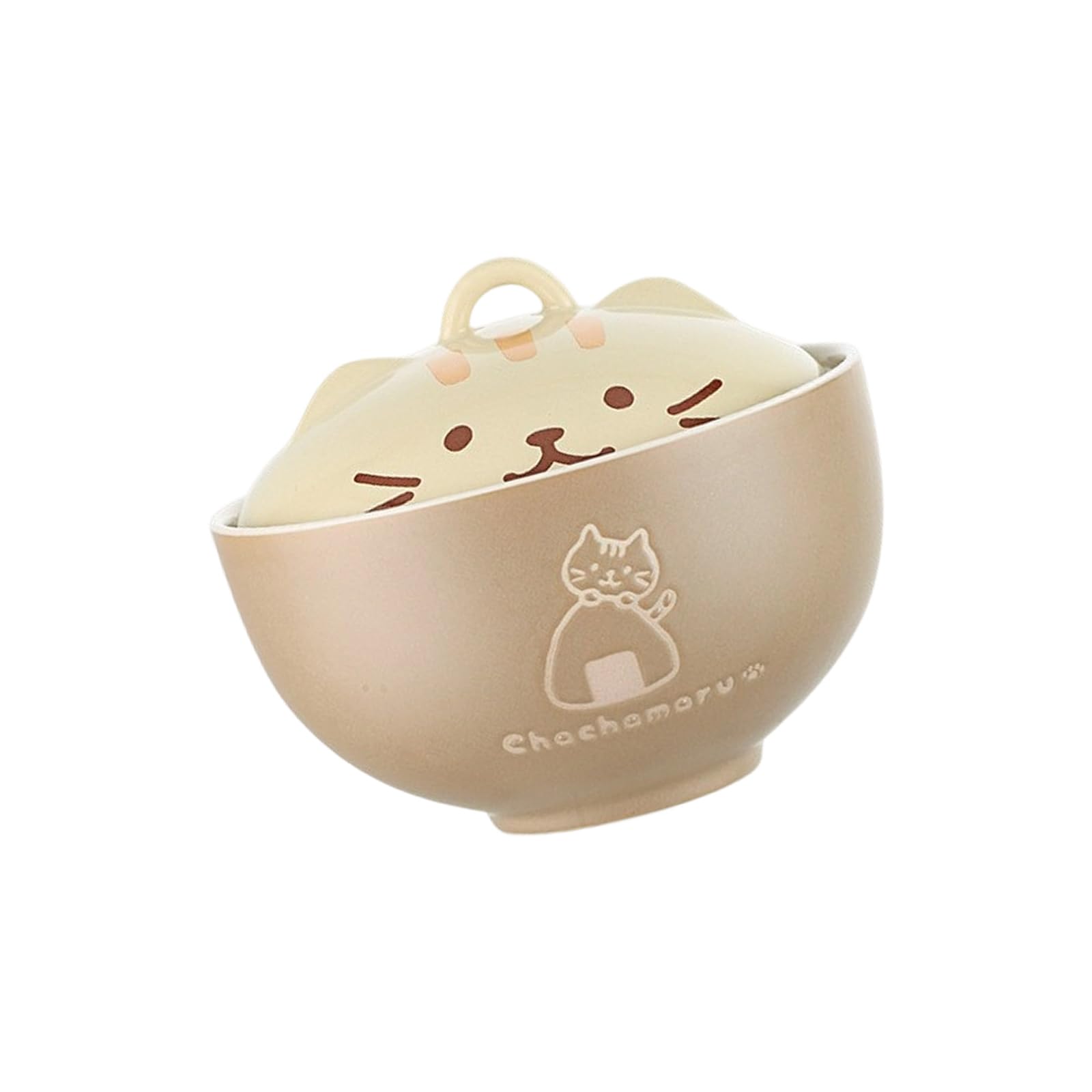 Yhplxyuus Japanese Styles Ceramic Bowl for Soup Cartoon Designs Large Capacity Safe Tableware for Oven and Microwave Microwave Safe