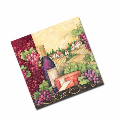 Keller-Charles Tuscan Wine Cocktail Napkins