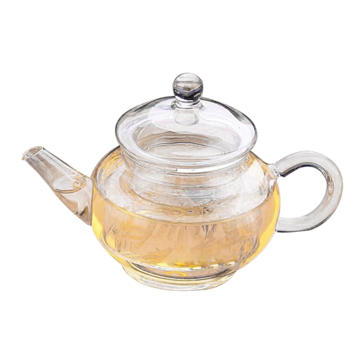 FUNOMOCYA Borosilicate Tea Pot Coffee Kettle Heat-resistant Glass Carafe Stovetop Safe