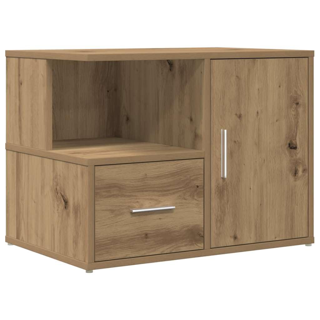 Scaffale angolare effetto rovere Artisan, 160 x 40 x 45 cm, in legno