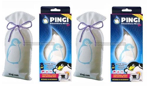 2 x Pingi Moisture Absorber DeHumidifier Bags
