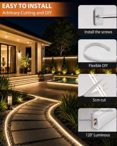 Luz Neón Flexible Exterior Dimmable 15m 24V IP67 miniatura 6