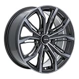 Alloy Wheel, Black Widow 16x7 5x114.3 ET40 CB73.1 Black Machined Grey