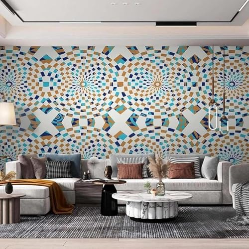 Tzxztt Arte Geométrico Minimalista Y Creativo Papel Pintado 3D Seda Texturizada Primera Calidad Neutros Material Ideal Para SalóN Dormitorio-200cm×140cm