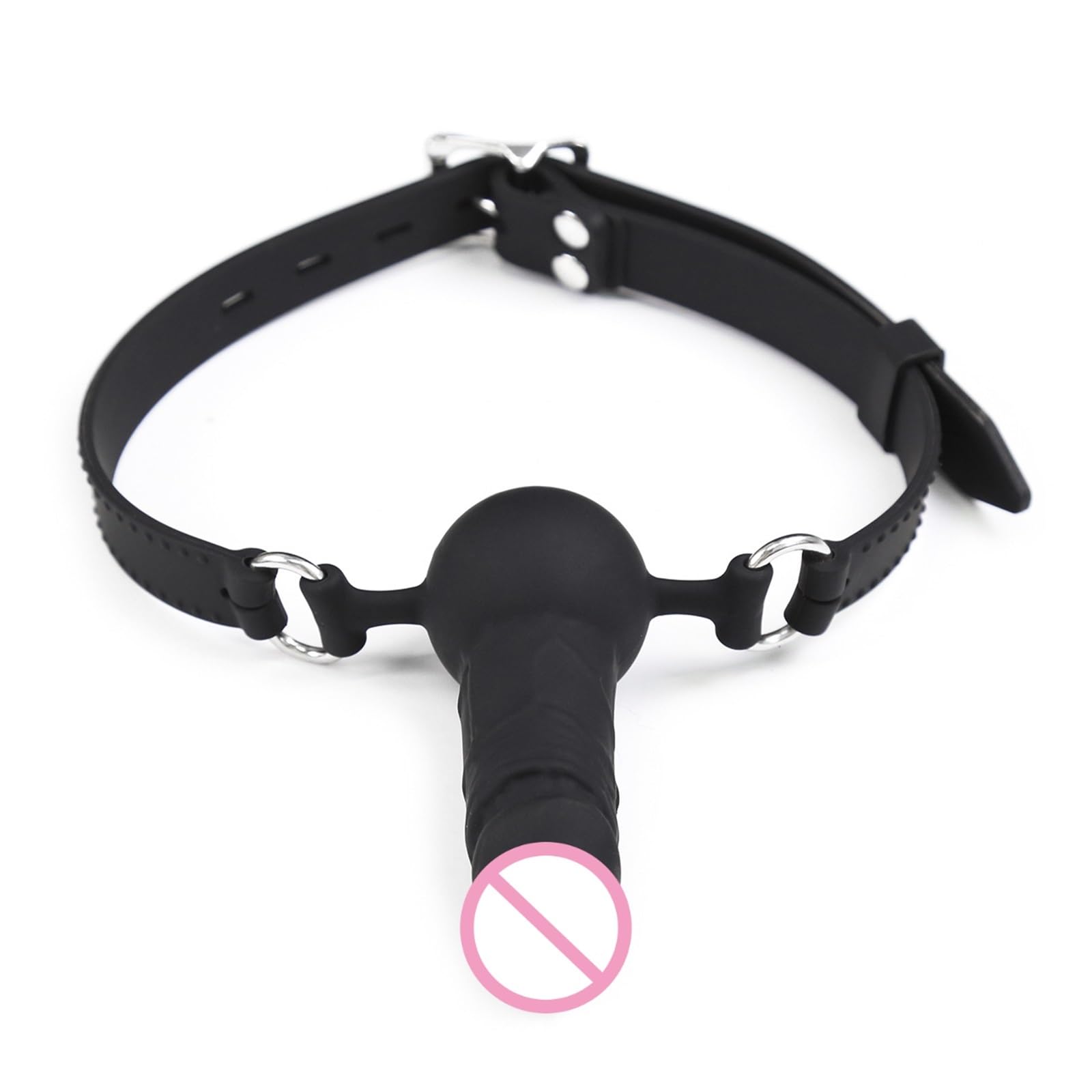 Adult Games Strapon Dildo Head Strap On Sex Toys for Couples Silicone Dildos Bandage Realistic Penis Mouth Gag
