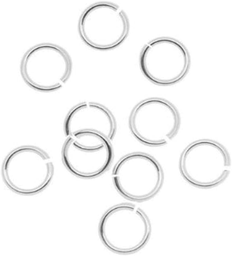 60 Pcs Sterling Silver Jump Rings - 4mm 5mm 6mm Sizes, 925 Silver Open Jump Rings For Jewelry Making & DIY Crafts