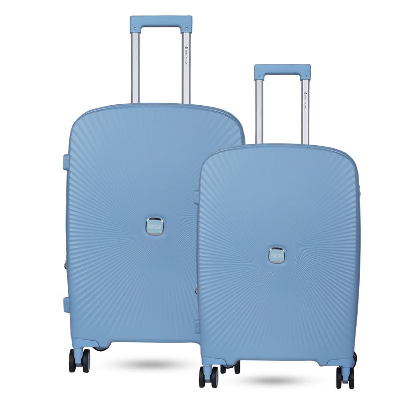 Image of Polo Class 2Pc Set Trolley Bags (20 /28 inch) - Light Grey