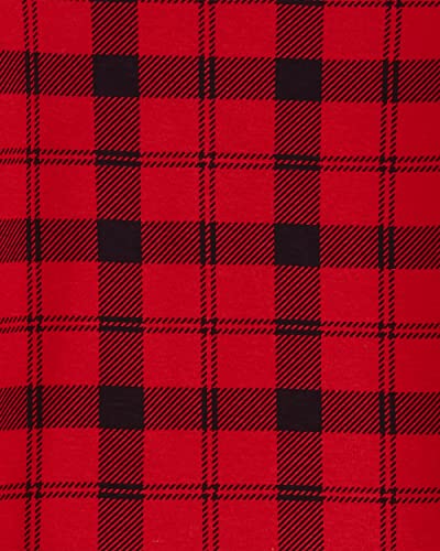 Carter's Girls' Christmas 2-Piece Snug Fit Cotton PJs (2T, Plaid)2