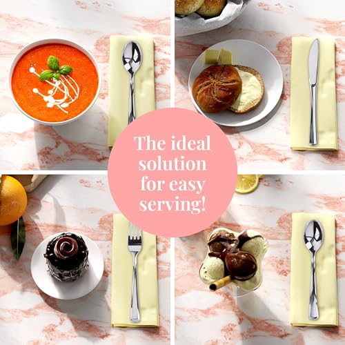 Prestee-300-Plastic-Silverware-Set-100-Forks-Spoons-Knives-Heavy-Duty-Bulk-Disposable-Flatware-Utensils Prestee 300 Plastic Silverware Set 100 Forks Spoons Knives Heavy Duty Bulk Disposable Flatware Utensils