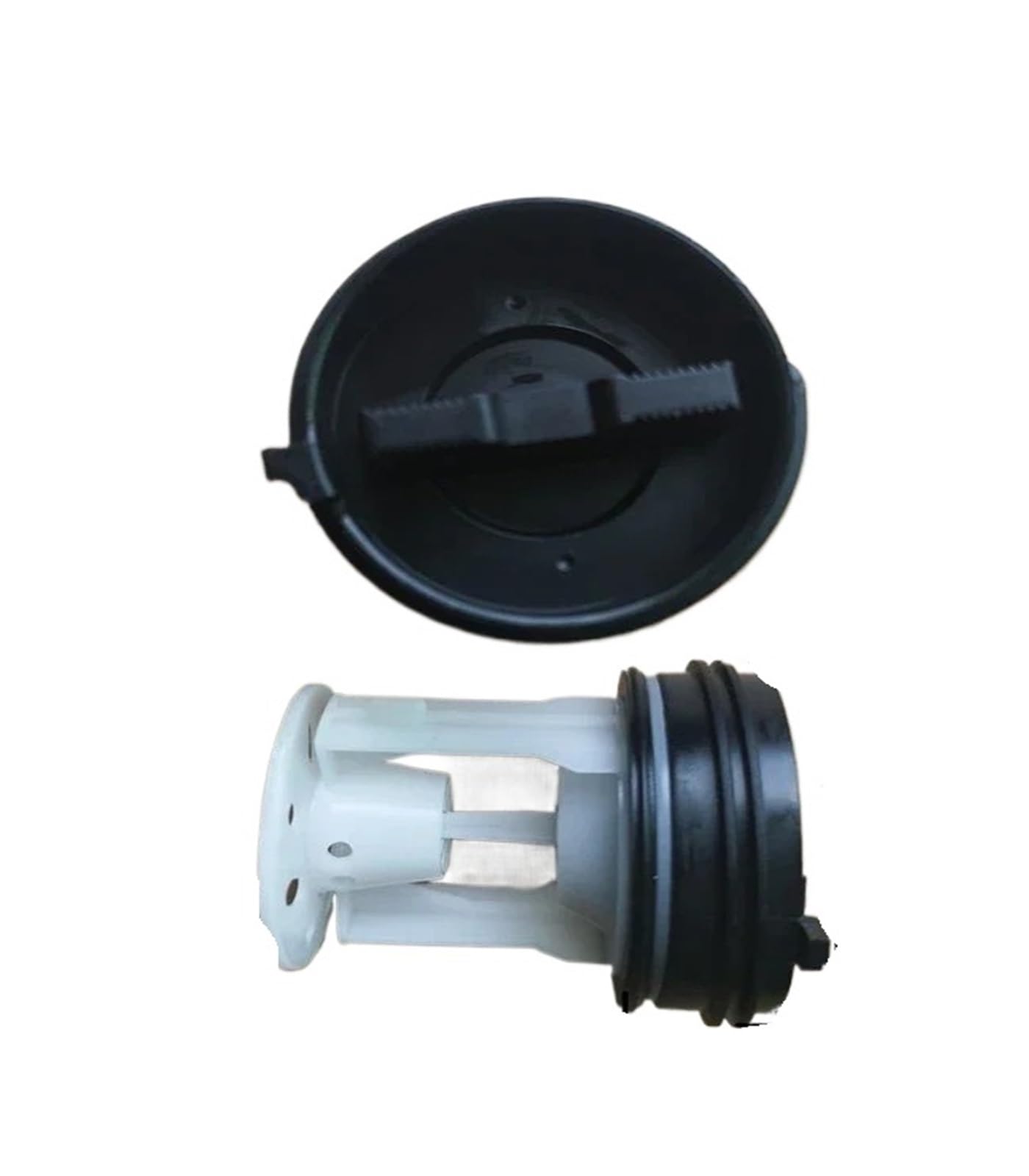 Rshechufbfg 2Pcs Drain Pump Cover Filter Water Plug Spare Parts, Compatible For Hisense Drum Washing Machine Xqg70-U1201f