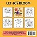 Everyday Flowers – A Bold & Easy Large Print Coloring Book for Adults, Seniors, and Teens: Relaxing Floral Designs for Stress Relief, with Positive Affirmations and Real Flower Names