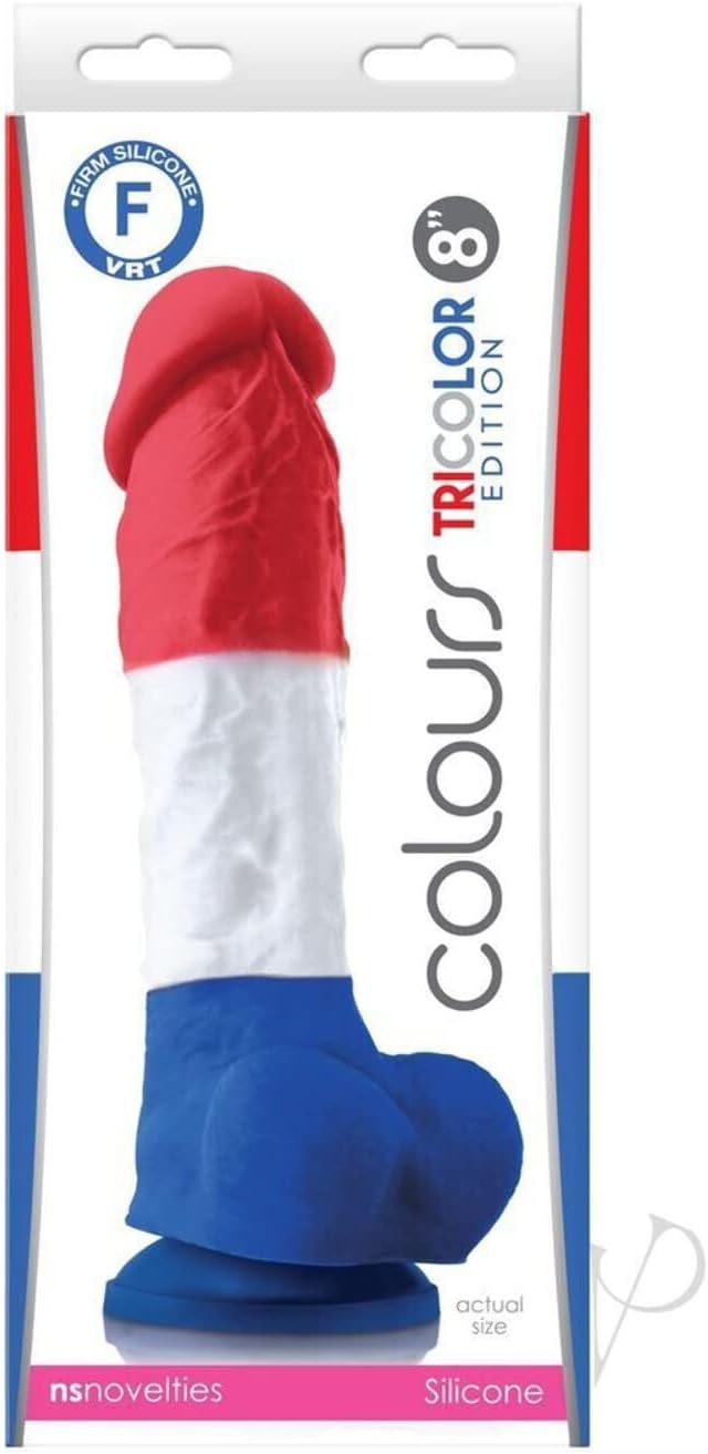 PENE REALISTICO - Tricolor - 20 CM