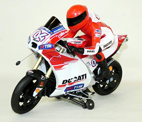 NewRay 88815 - Ferngesteuertes Modellmotorrad Ducati Desmosedici - C.Stoner Nr.4 1:9