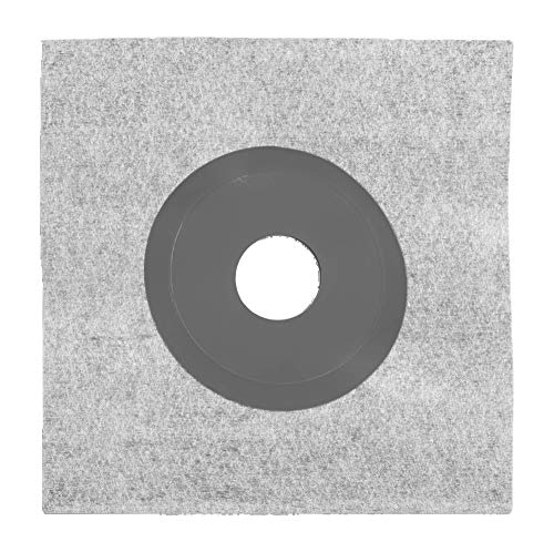 1 manguito de sellado. G03 SE - Embellecedor de pared para suelo (150 x 150 mm, orificio de 25 mm de diámetro)