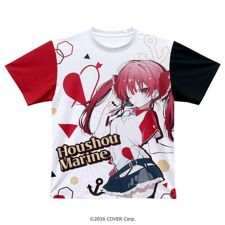 Amazon.co.jp: だけ フルグラフィックTシャツ 宝鐘マリン Ver. : おもちゃ
